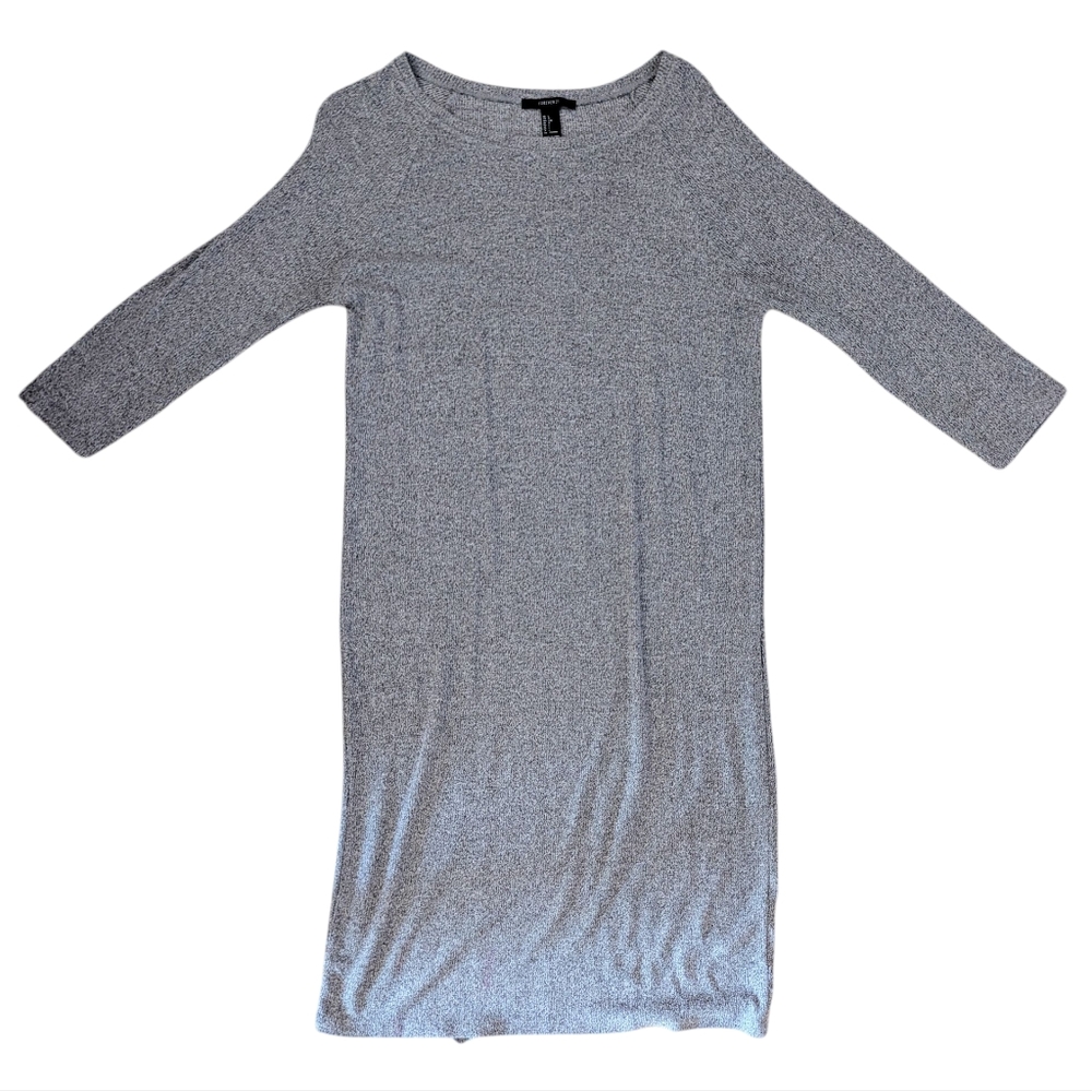 Gray knit Sweater Dress